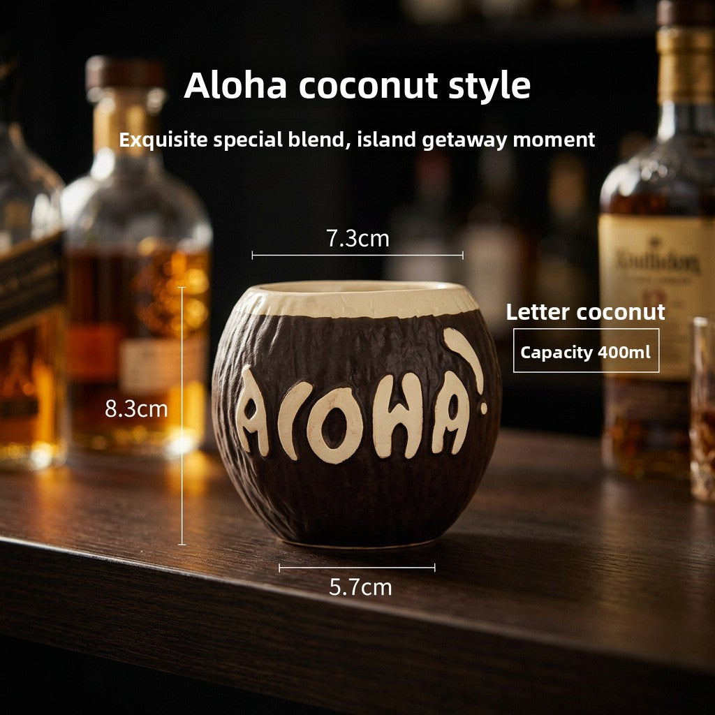 Creative Themed Ceramic Cocktail Cups