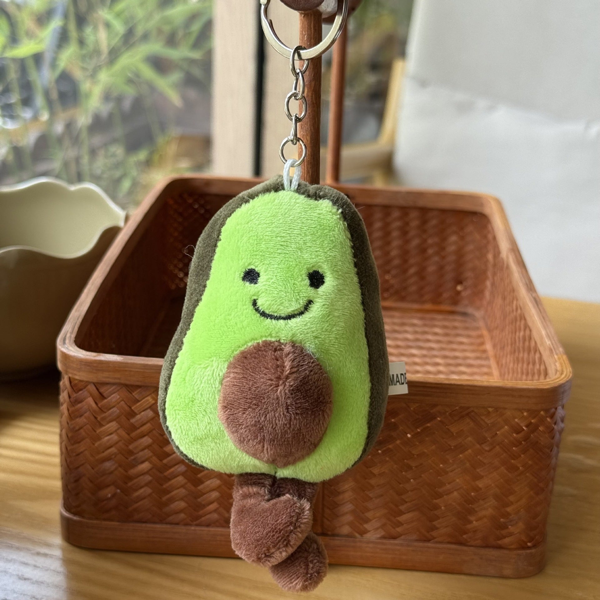Creative vegetable funny expression plush hanging ornament