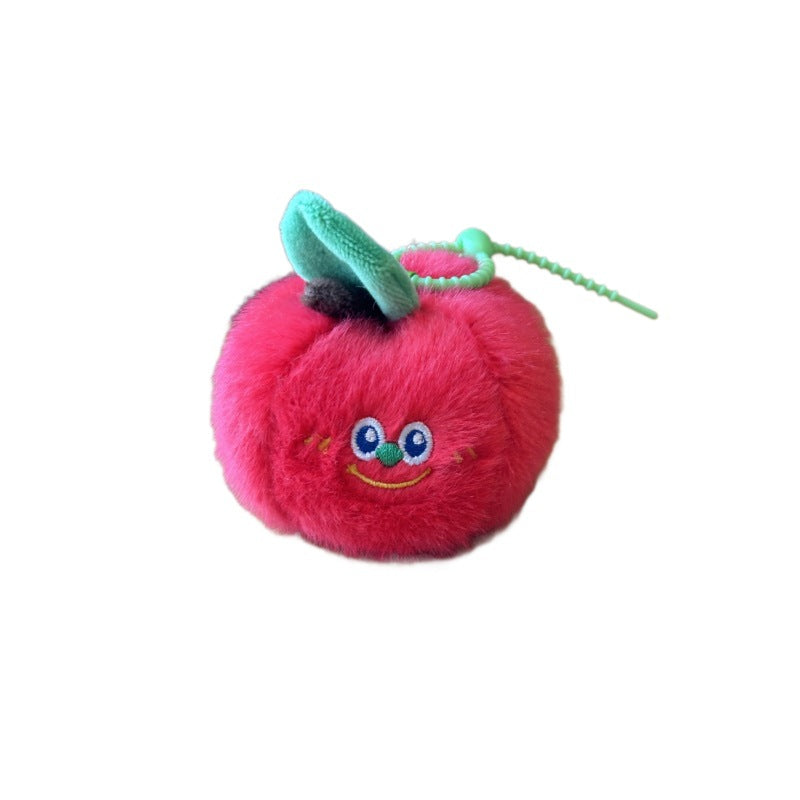Creative vegetable funny expression plush hanging ornament
