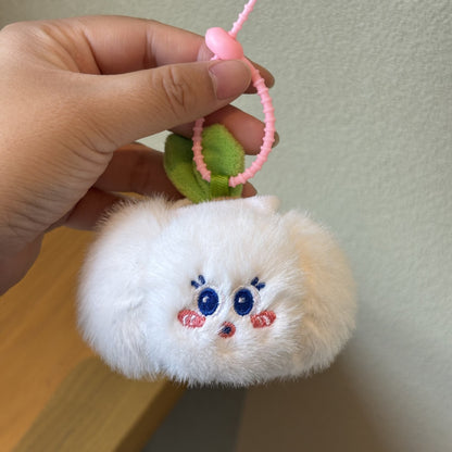 Creative vegetable funny expression plush hanging ornament