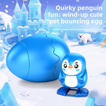 Creative Wind-Up Hatching Egg Animal Toy