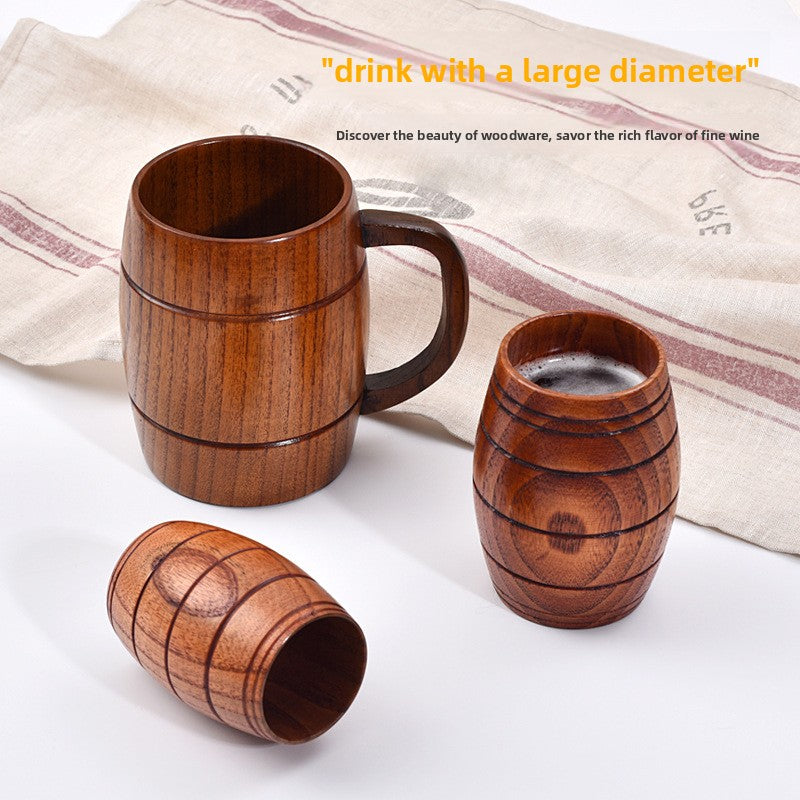 Creative Wooden Drinking Cup