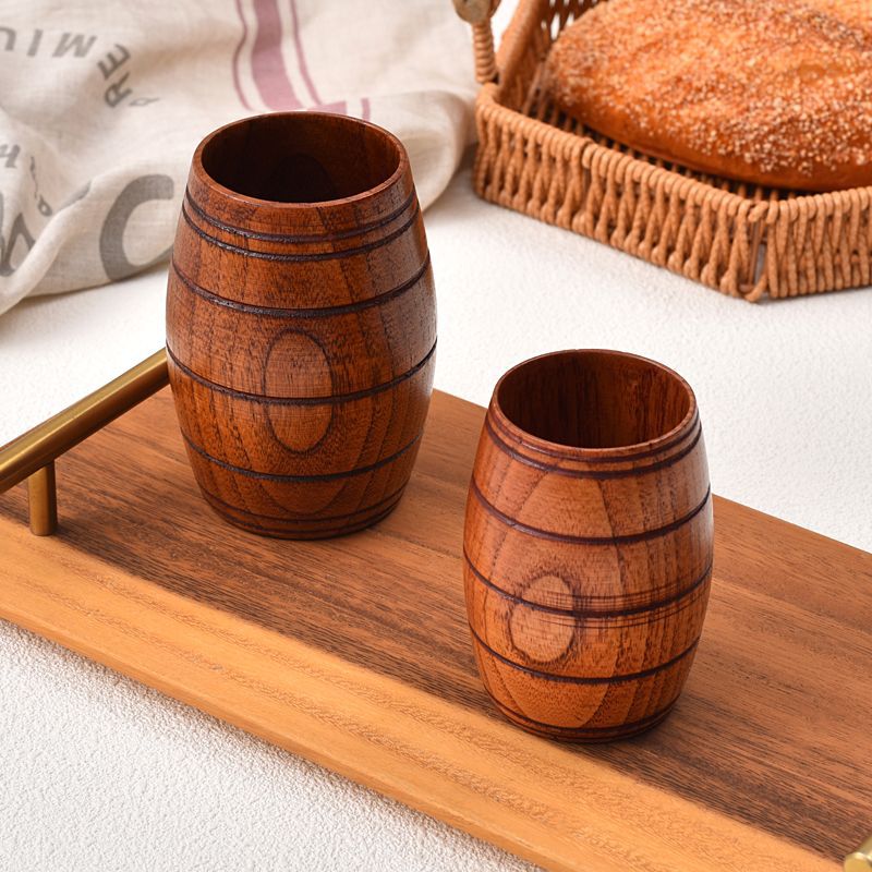 Creative Wooden Drinking Cup
