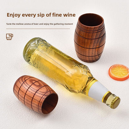 Creative Wooden Drinking Cup