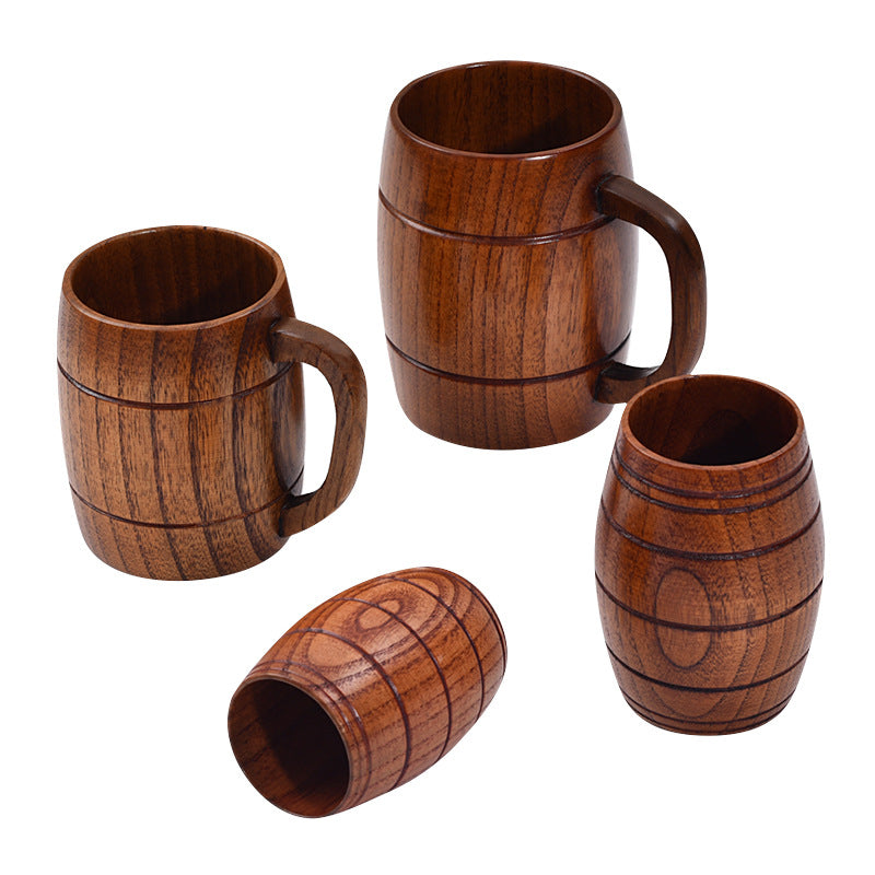 Creative Wooden Drinking Cup