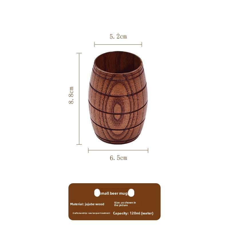 Creative Wooden Drinking Cup