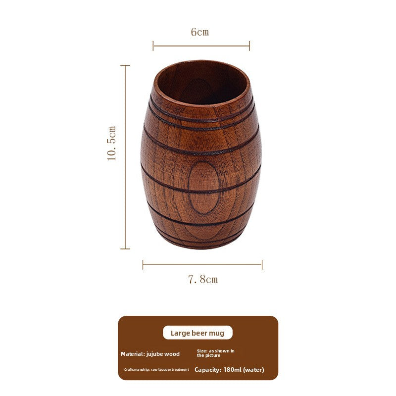 Creative Wooden Drinking Cup