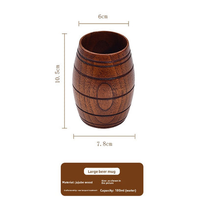 Creative Wooden Drinking Cup