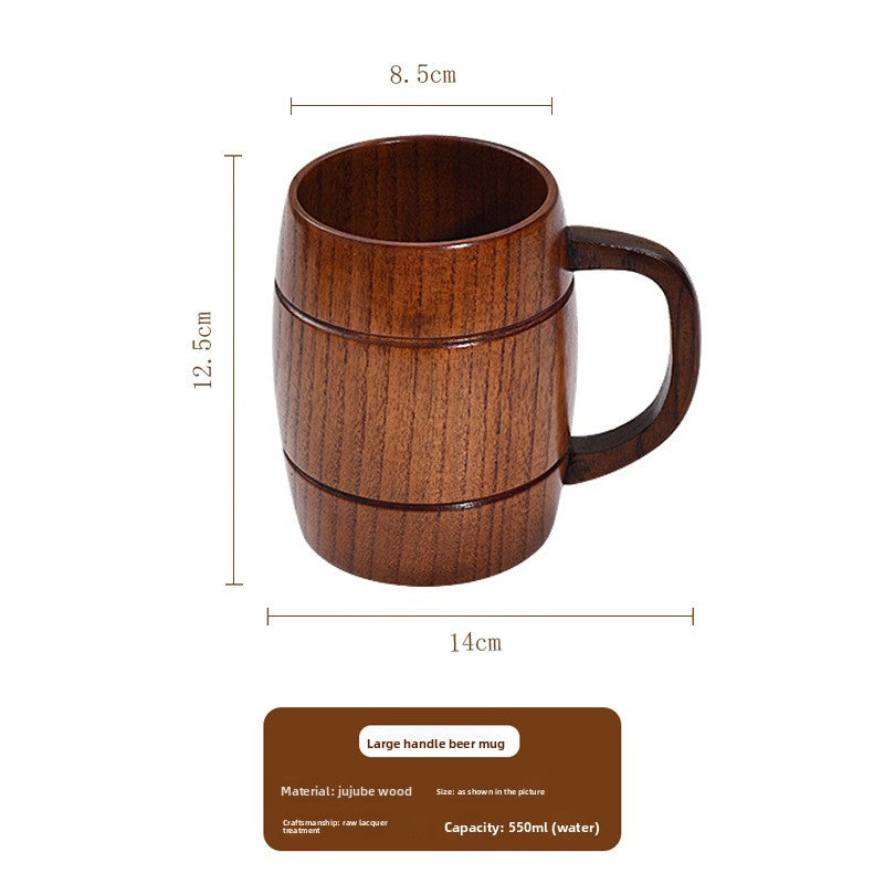 Creative Wooden Drinking Cup