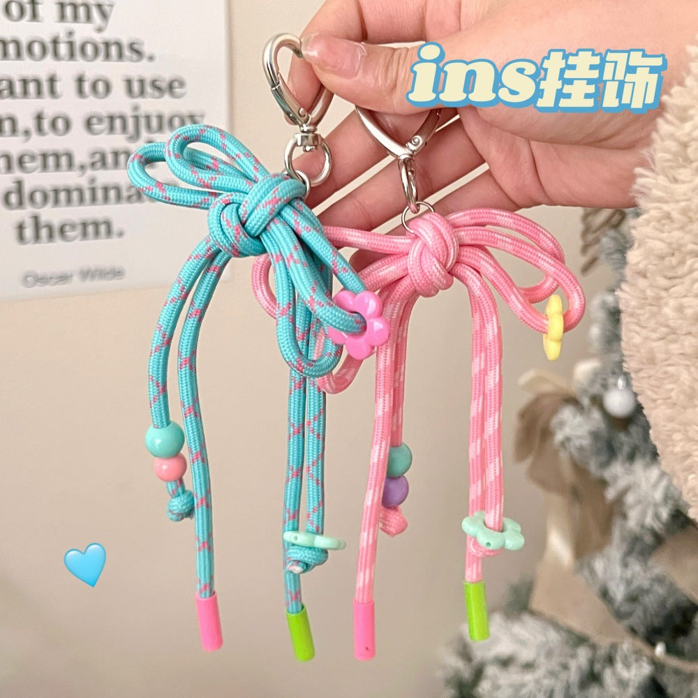 Creative Woven Rope Keychain Pendant