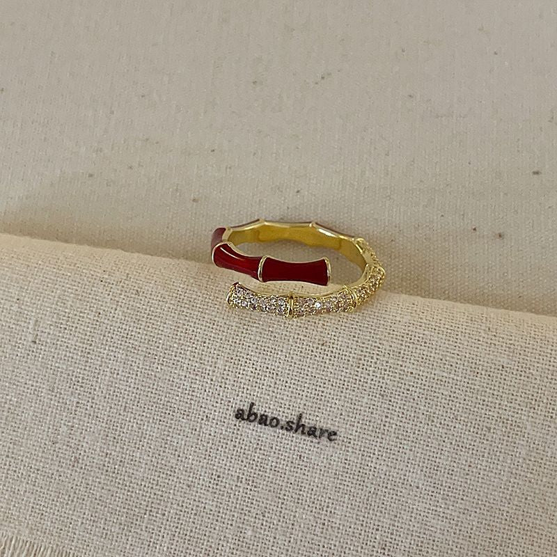 Creature Tiger's Eye Open Ring