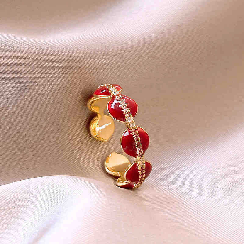 Creature Tiger's Eye Open Ring