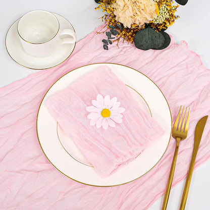 Crepe Table Runner Gauze Fabric