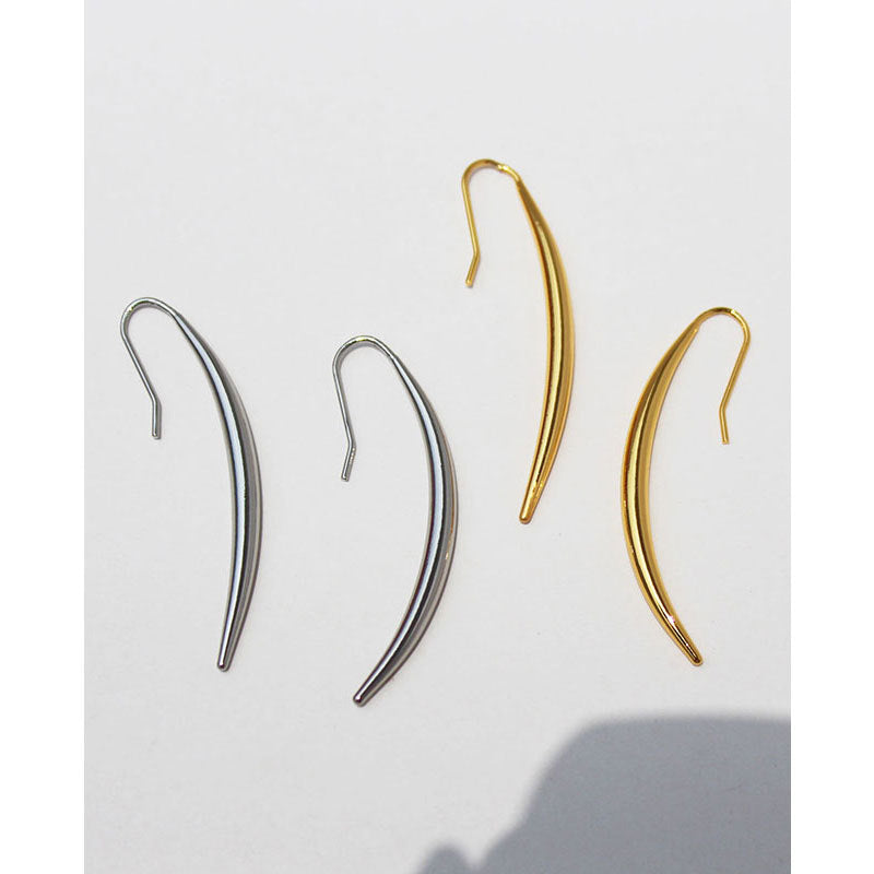 Crescent Moon Line Earrings