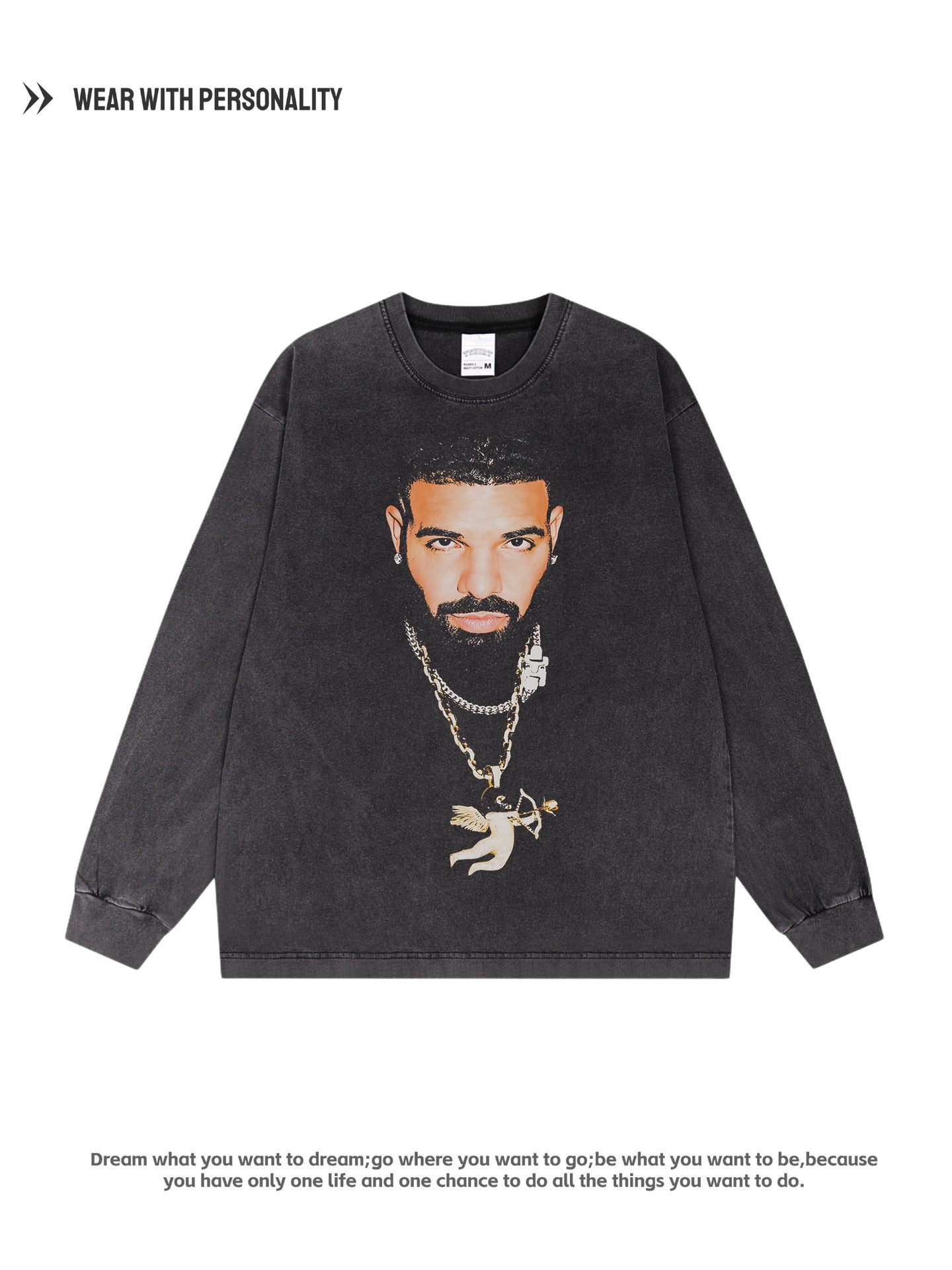 Crew neck short sleeves
