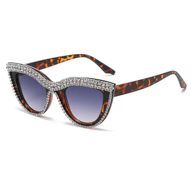 CrHandmade cat-eye sunglasses