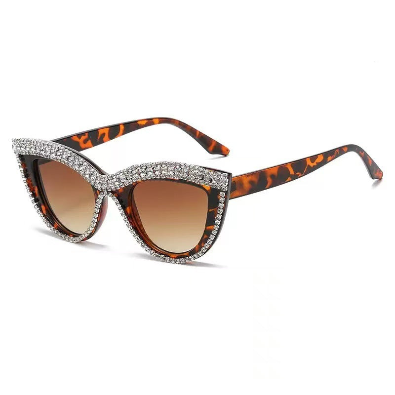 CrHandmade cat-eye sunglasses
