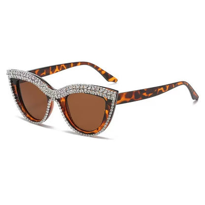 CrHandmade cat-eye sunglasses