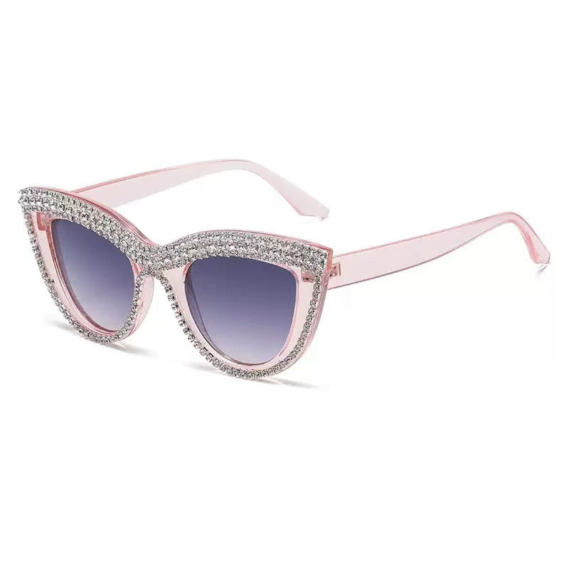 CrHandmade cat-eye sunglasses