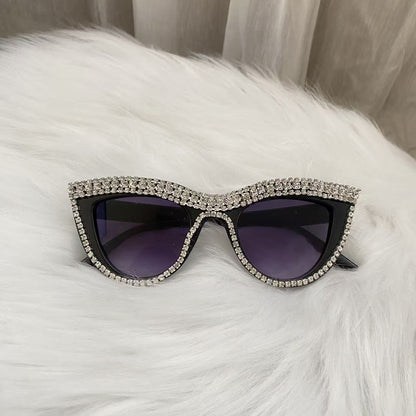 CrHandmade cat-eye sunglasses