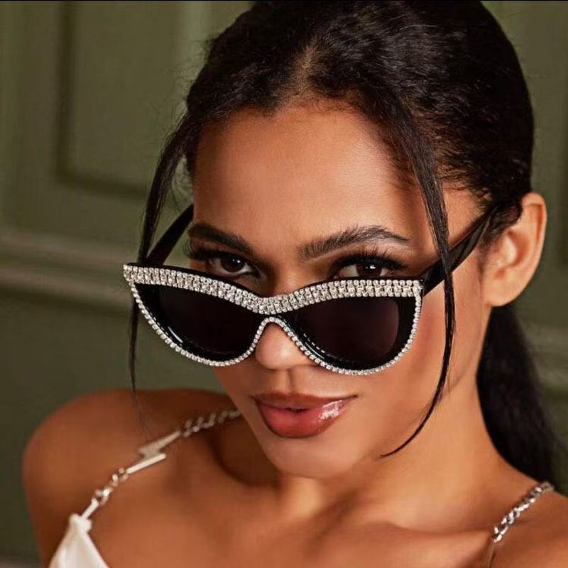 CrHandmade cat-eye sunglasses