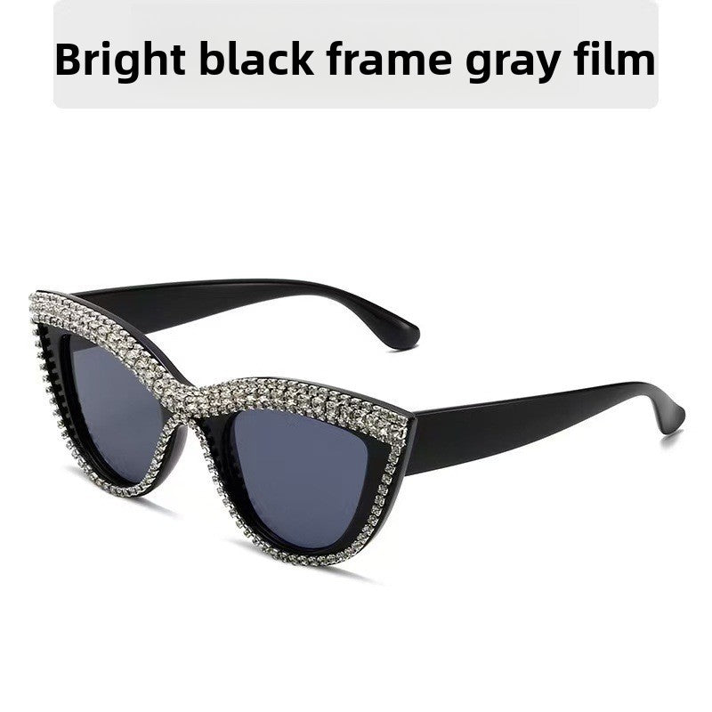 CrHandmade cat-eye sunglasses