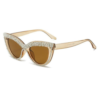 CrHandmade cat-eye sunglasses