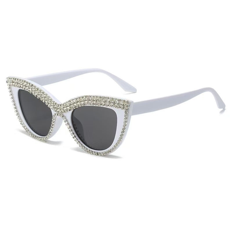 CrHandmade cat-eye sunglasses