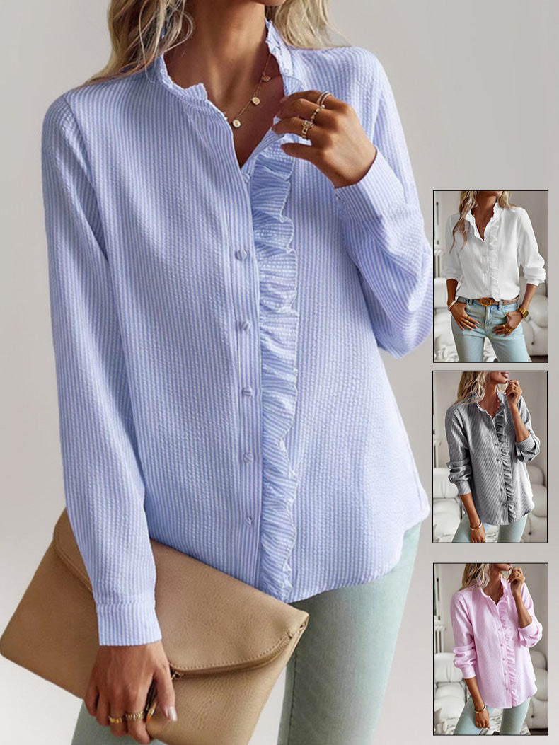 Crisket-Collar Cardigan