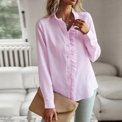Crisket-Collar Cardigan