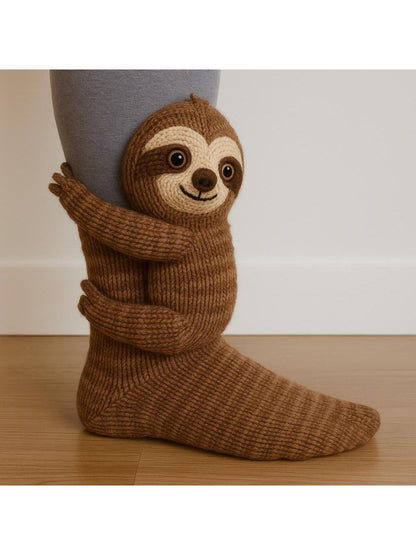 crochet animal socks