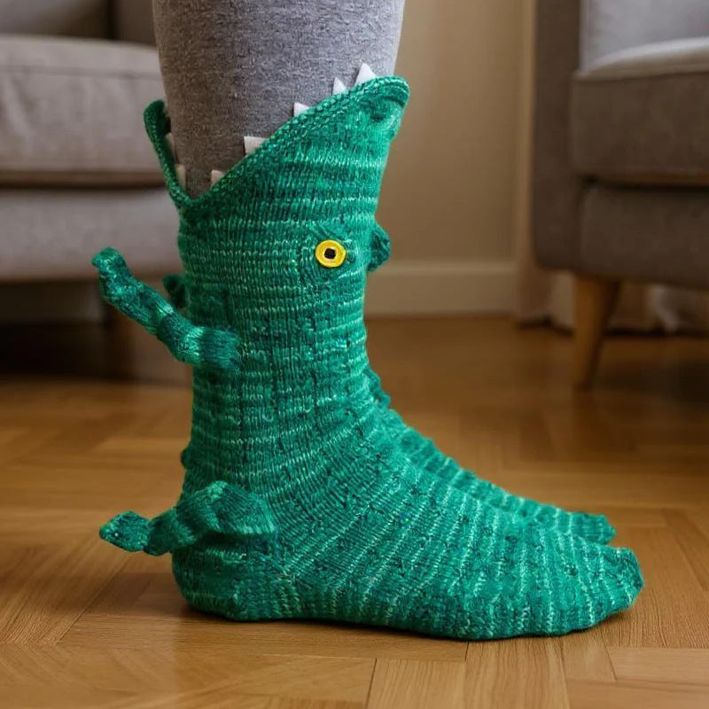 crochet animal socks
