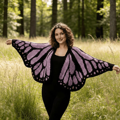 Crochet Butterfly Shawl