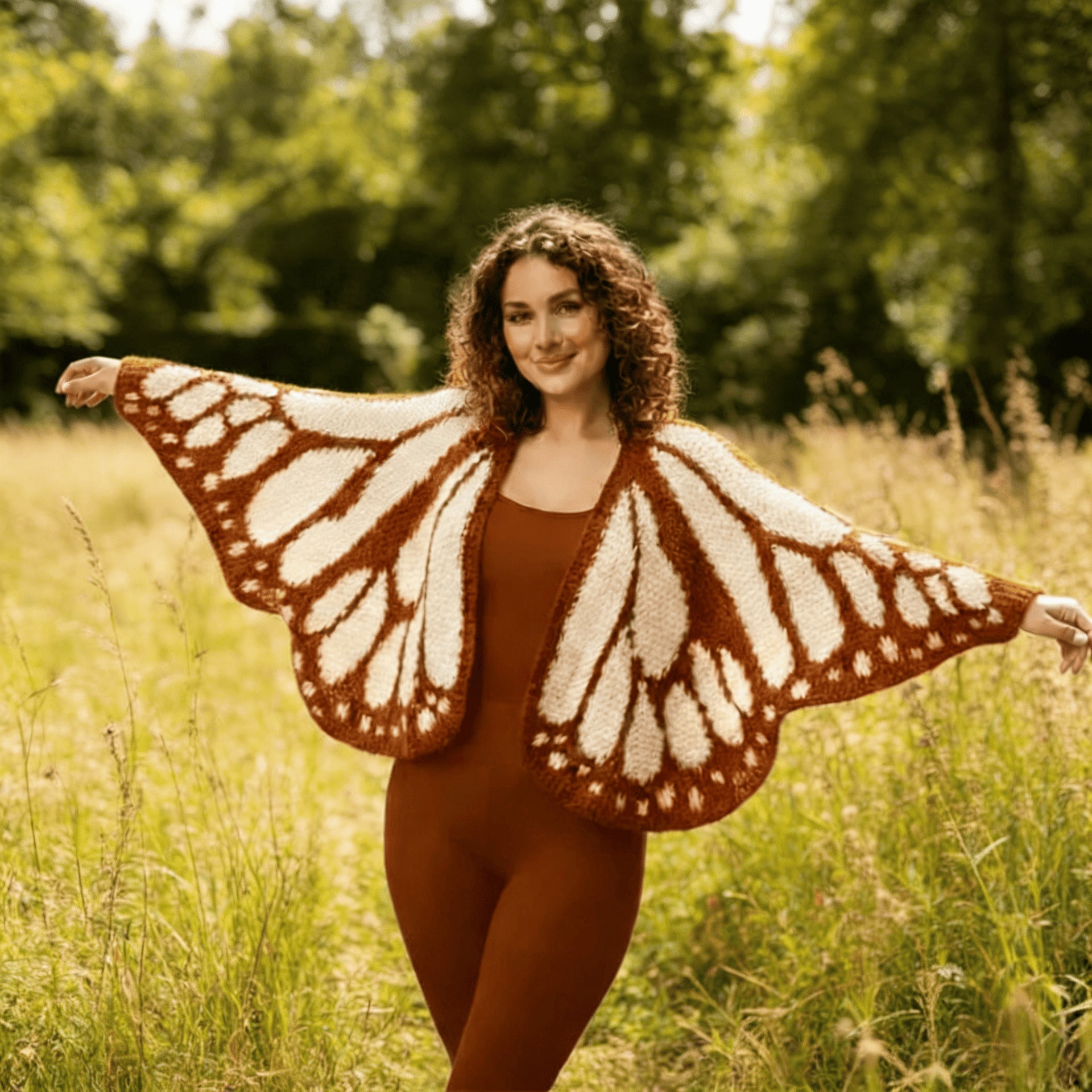 Crochet Butterfly Shawl