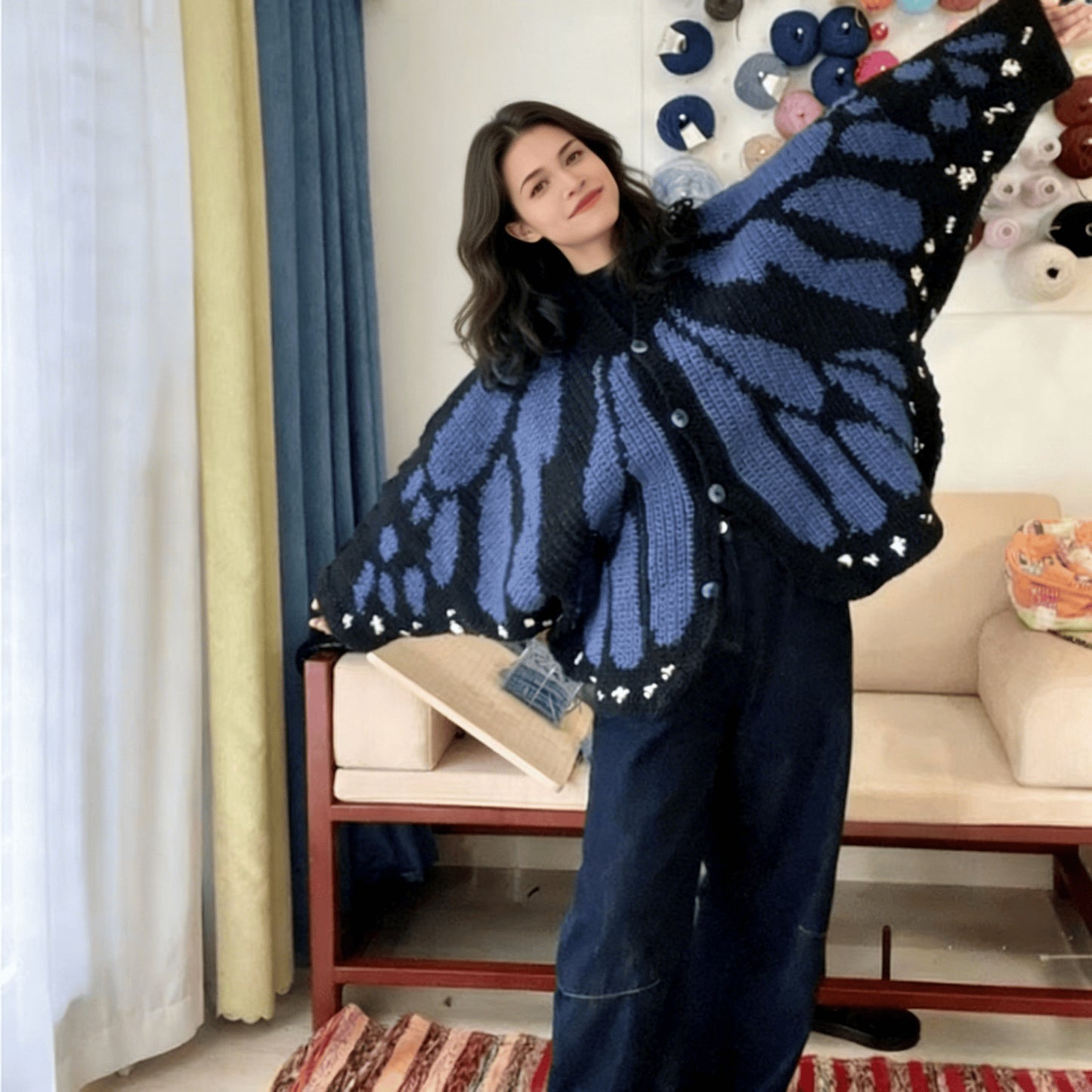 Crochet Butterfly Shawl