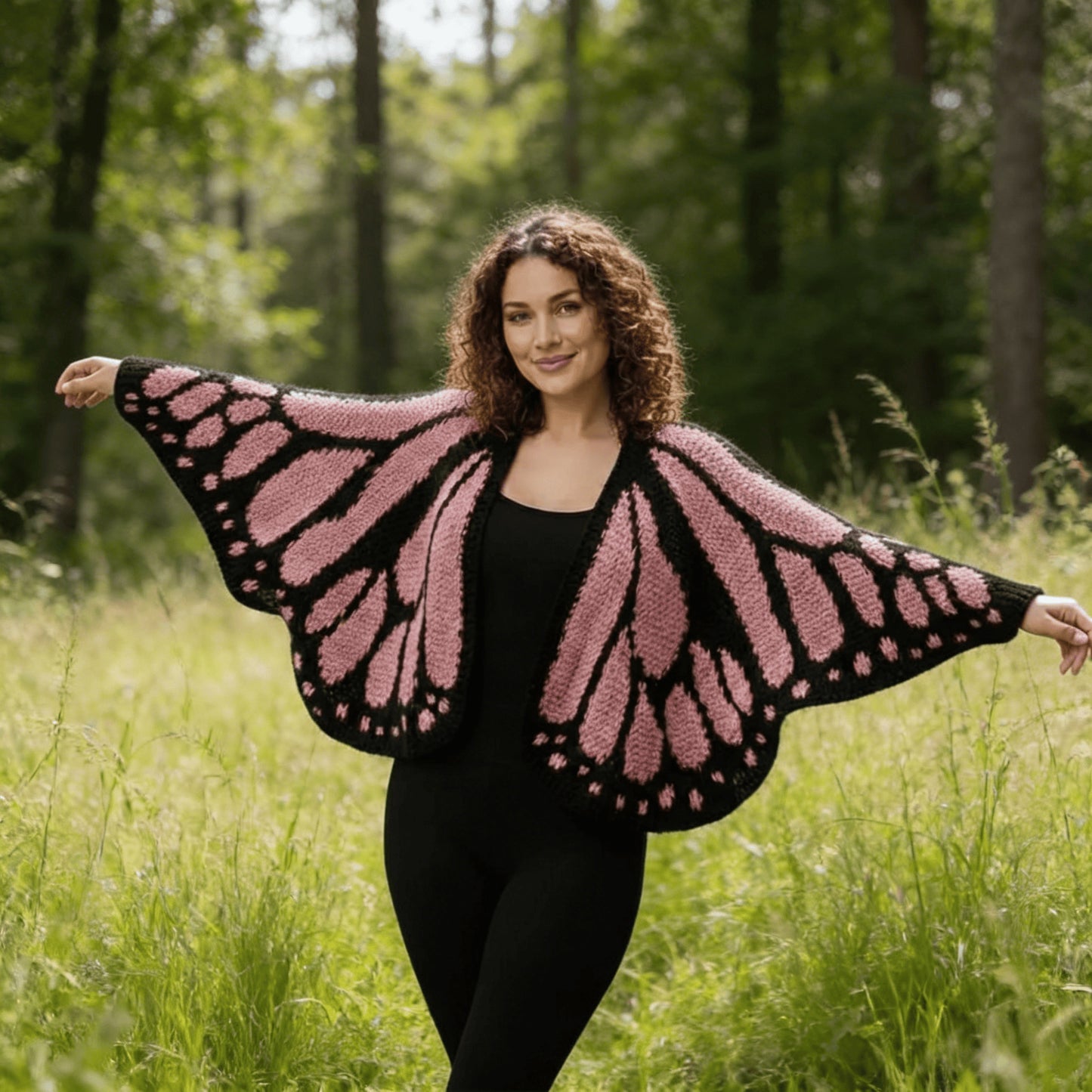 Crochet Butterfly Shawl