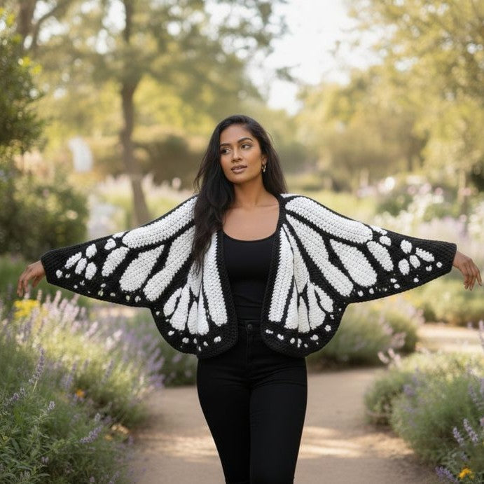 Crochet Butterfly Shawl