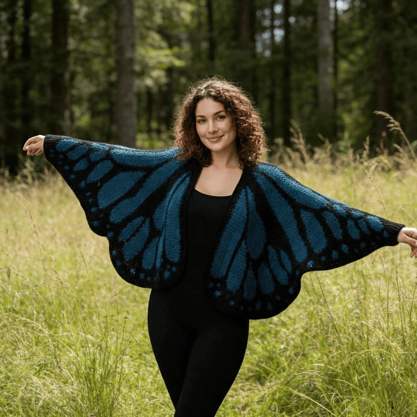 Crochet Butterfly Shawl