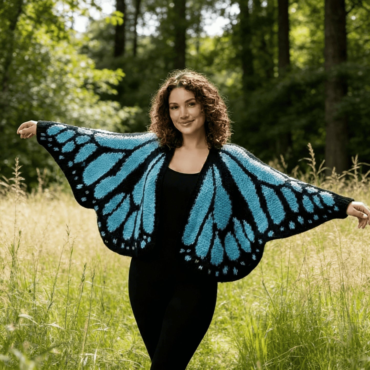 Crochet Butterfly Shawl