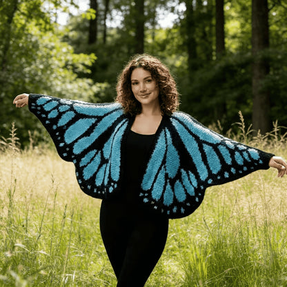 Crochet Butterfly Shawl