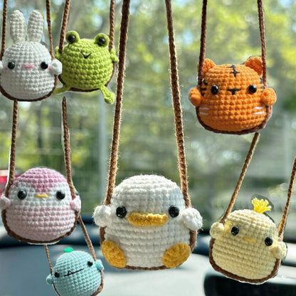 Crochet Car Pendant