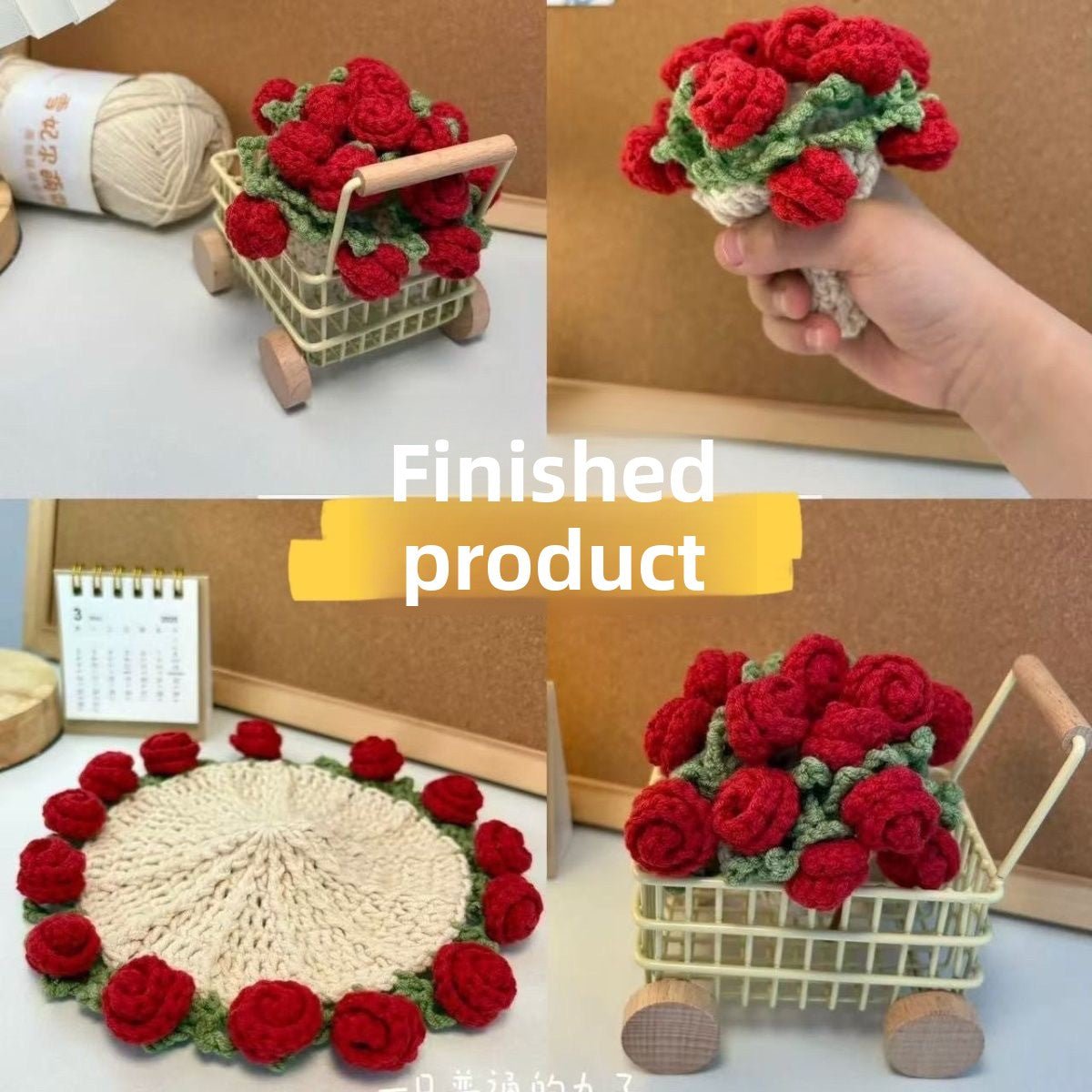 Crochet Coaster Set
