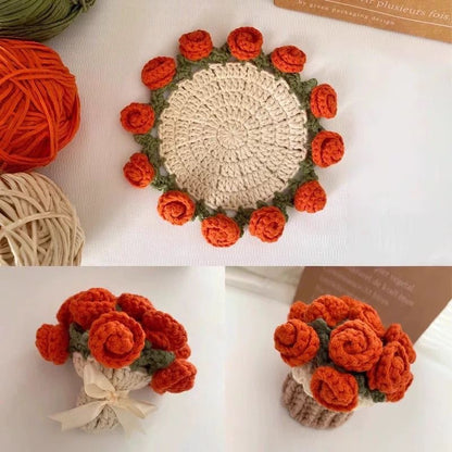 Crochet Coaster Set