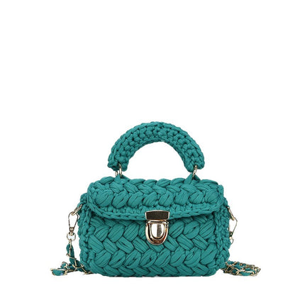 Crochet Diagonal Shoulder Bag