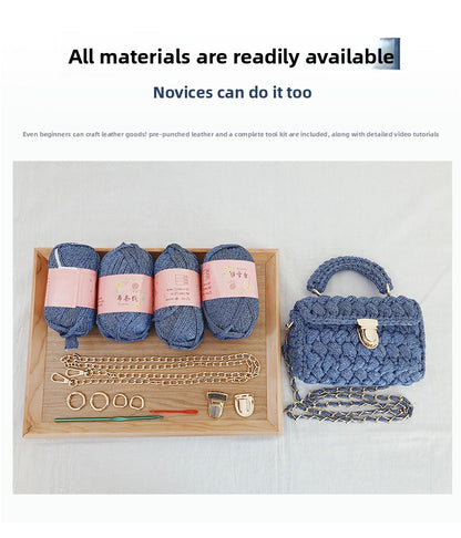 Crochet Diagonal Shoulder Bag