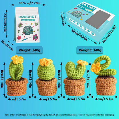 Crochet DIY Kit with English Video Tutorial