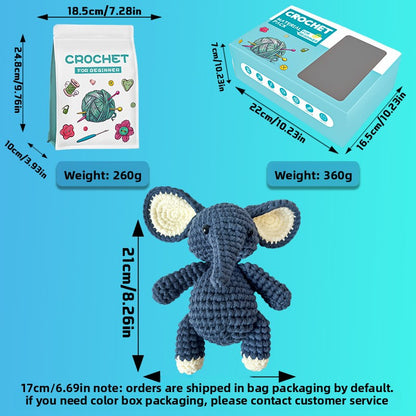 Crochet DIY Kit with English Video Tutorial