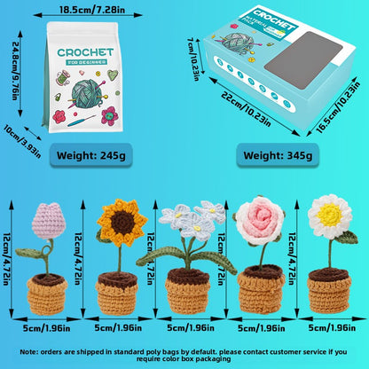 Crochet DIY Kit with English Video Tutorial