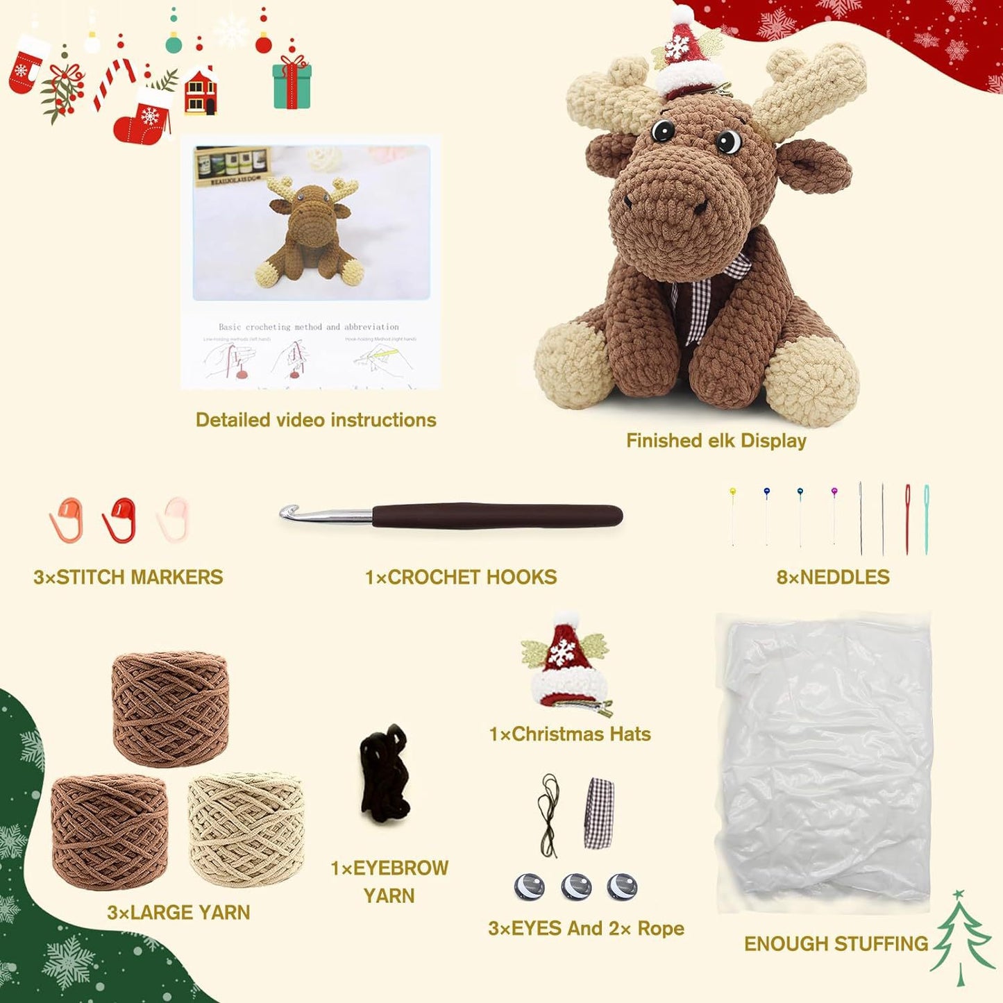 crochet doll kit