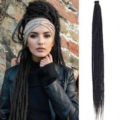 Crochet dreadlocks wig lengthening